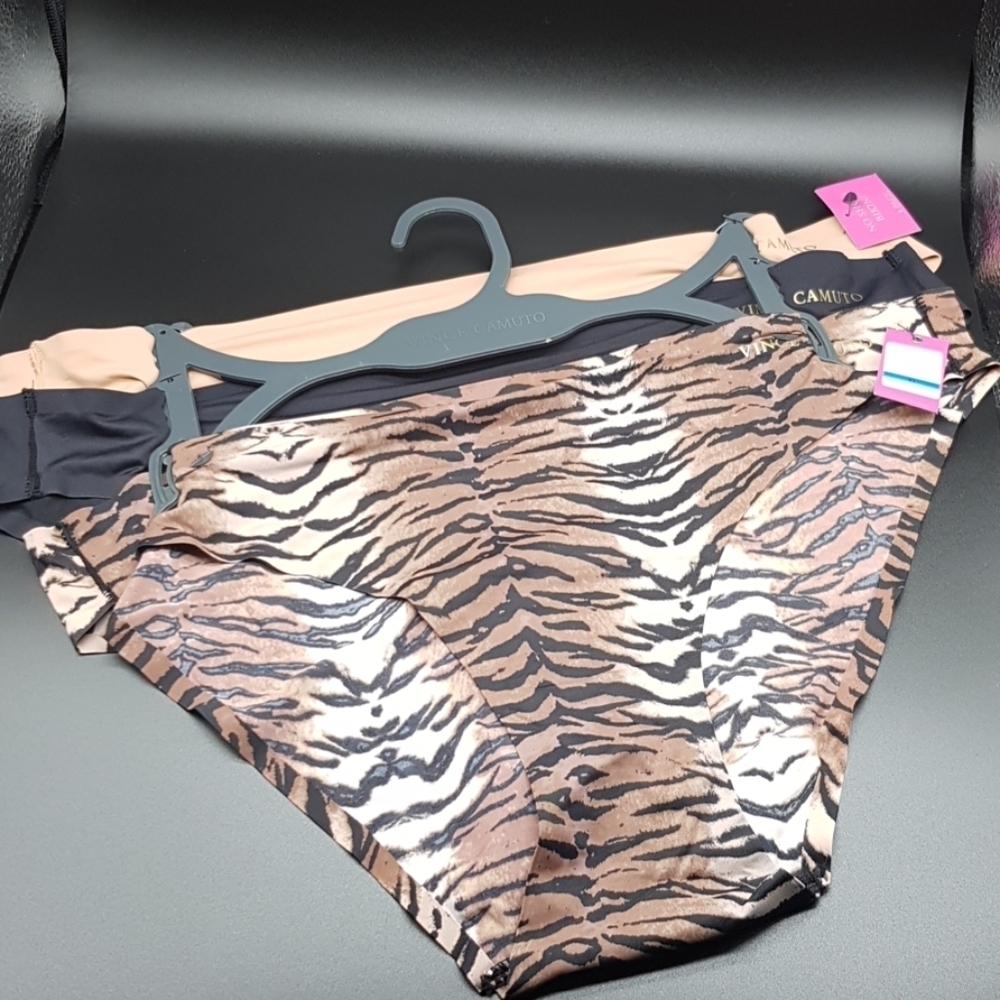 Vince Camuto No Show Bikini, 3 pk